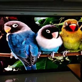 Tampilan Dinding Video Led Ultra Tipis Papan Reklame Video Penuh Warna P1.667 P1.25 Indoor RGB