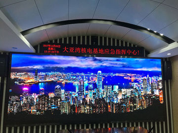 200 - 800W Tampilan Pixel Pitch LED Kecil P1.25 P1.56 P1.66 Instalasi Tetap Dalam Ruangan