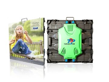 Video / Gambar P8 Layar LED Layar Luar Die Casting Bahan Aluminium