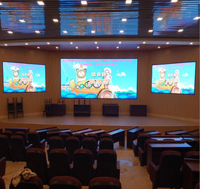 Instalasi Tetap Dinding Video LED Dalam Ruangan 3mm Pixel Pitch SMD 2020 150 ° Sudut Pandang