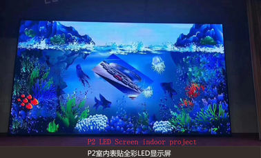 Rental Full Color Layar Video LED Kecerahan Dapat Disesuaikan Dengan Kabinet Aluminium Die Cast