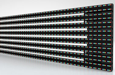 Pixel Pitch 31.25mm Layar Tirai LED IP67 Pelindung Umur Panjang