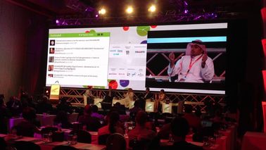 Full Color Ultra Tipis Indoor Led Display Board P1.875 Nationstar / Kinglight Led Chip