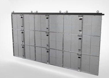 Instalasi Cepat Transparan LED Display Konsumsi Daya Rata-rata 400W / M2