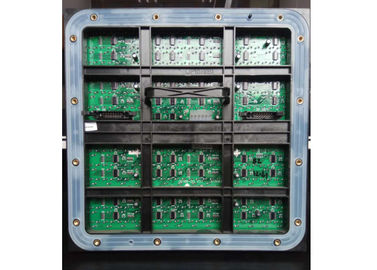 P16 DIP Modul Layar Penuh Warna LED 256 * 256mm Ukuran Modul Efisiensi Tinggi