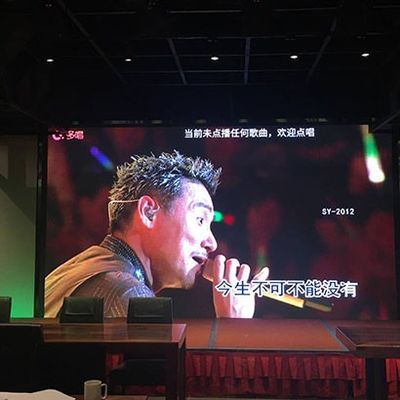 Iklan SMD Layar LED Kecerahan Tinggi P4 Backlit Outdoor Full Color 1R1G1B