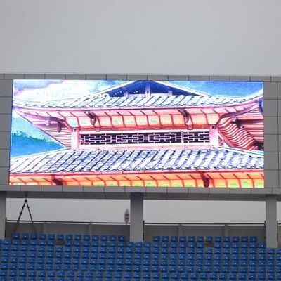 Layar Led Pitch 1R1G1B Luar Kecil Pixel P10 14 - 16 Bit Dengan Metode 1/2 Scan