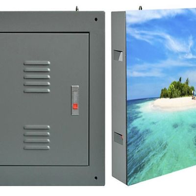 10mm Pixel Pitch Advertising LED Display P10 SMD Kecerahan Tinggi CE Disetujui
