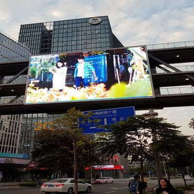 P6.67 Iklan LED Display 22500dots / ㎡ Pixel Dengan Sudut Pandang Besar