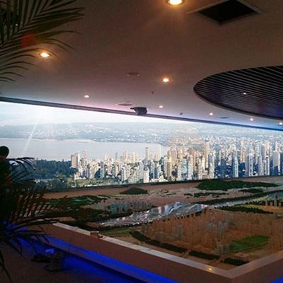 1.25mm Pitch Kecil Penuh Warna Layar LED Full HD Epistar Chip Untuk Klub