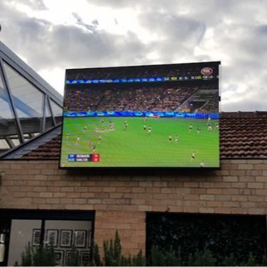P6 P8 P10 Layar Led Outdoor Layar Video Panel Kecerahan Tinggi Untuk Iklan