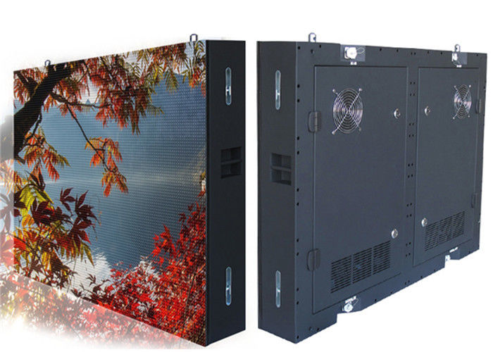 P6 Outdoor Digital Advertising LED Display 6mm Pixel Pitch Untuk Pusat Perbelanjaan
