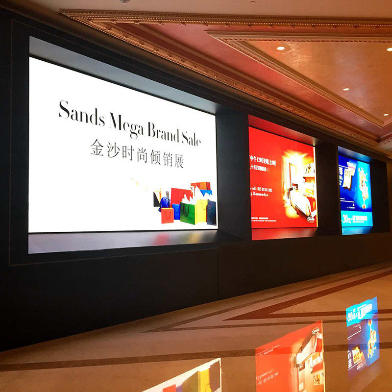 Indoor Kecil Pixel Pitch LED Display P2.5 P3 P4 Tanda Iklan 200 - 750W