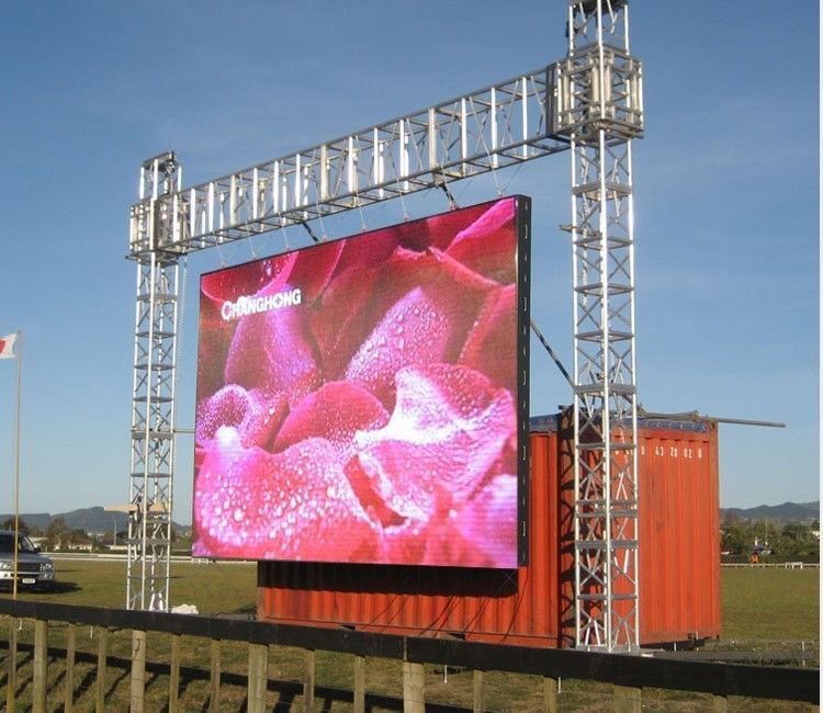 Panggung Acara Outdoor Full Color Led Display P4.81 - P8 Die Casting Aluminium Cabinet