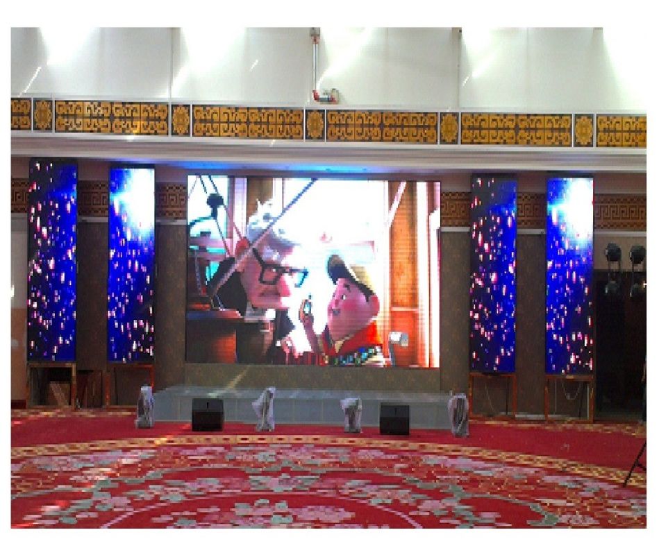 P6 Indoor Video Wall LED Kinerja Tinggi 3500cd / sqm Desain Sewa Kecerahan