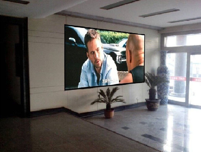 Pitch Pixel Kecil 3mm Indoor Video Wall LED 480mm * 540mm Kabinet Tetap Instalasi