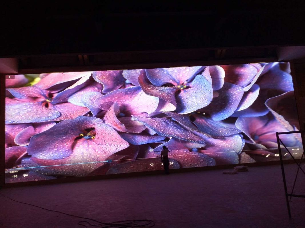 Rental Full Color Layar Video LED Kecerahan Dapat Disesuaikan Dengan Kabinet Aluminium Die Cast
