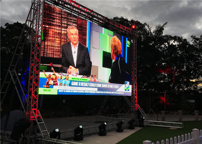 P3.91 Layar Backdrop Panggung Led, Panel Layar Led Luar 1/16 Tugas Pindai Drive