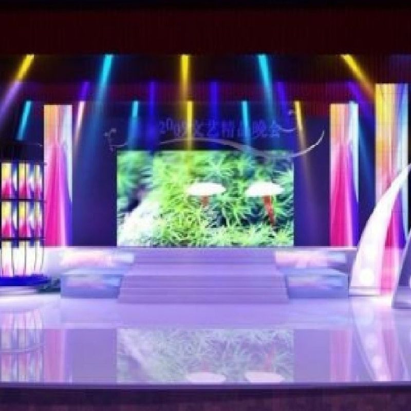 Layar HD Rental P5 Rental Stage LED 1R1G1B Untuk Iklan Komersial