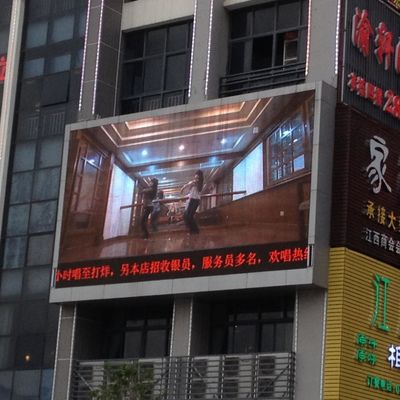 Layar Luar P6 High Brightness LED Video Wall Screen Skala 14 - 16 Bit Gray